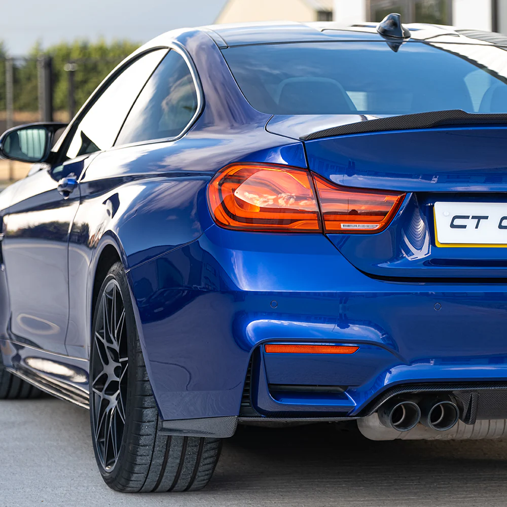 BMW M3/M4 (F80 F82 F83) CARBON FIBRE REAR BUMPER CORNERS - Image 2