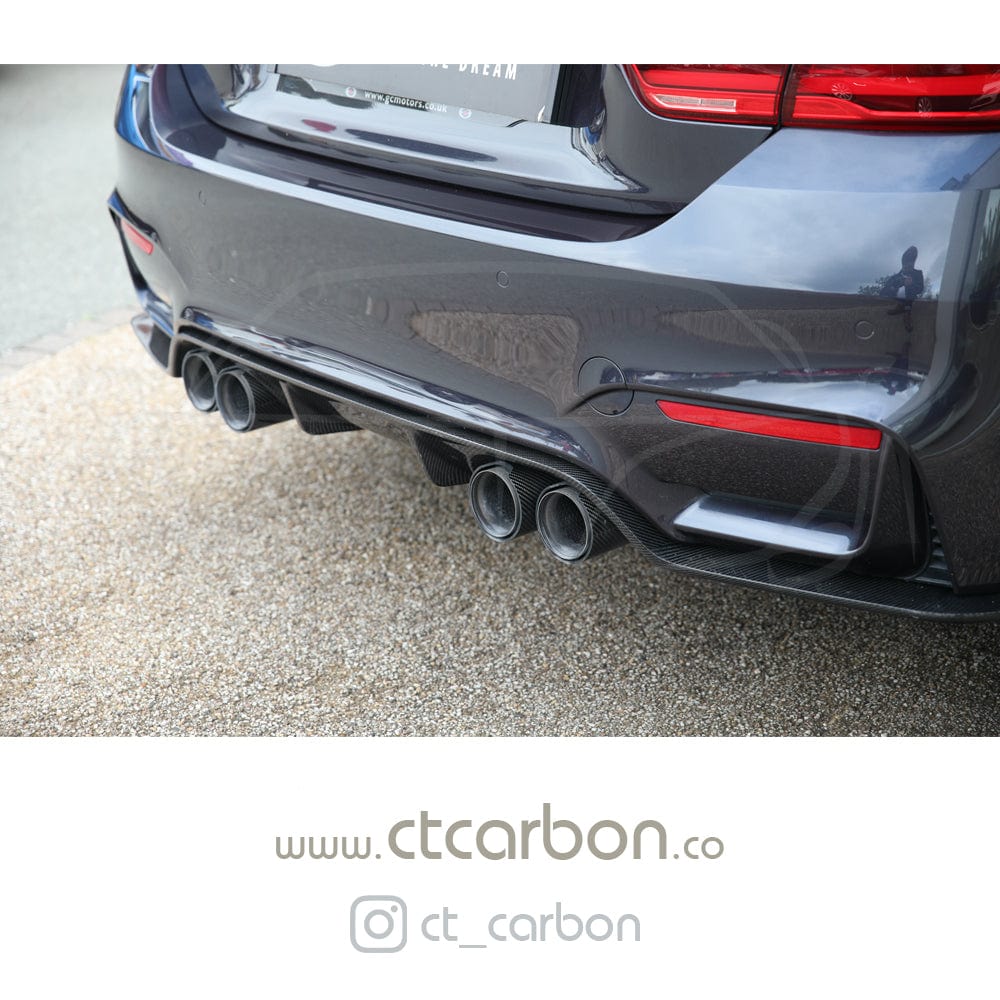 BMW M3/M4 (F80 F82 F83) CARBON FIBRE DIFFUSER - V3 - Image 6