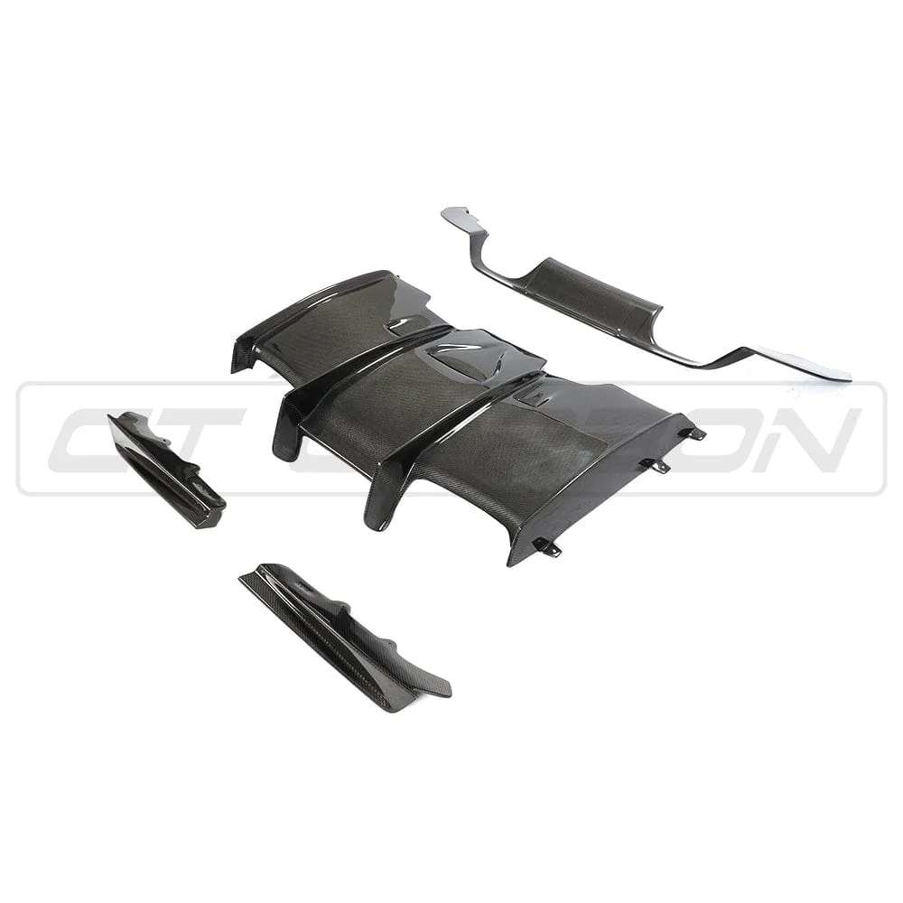 BMW M3/M4 (F80 F82 F83) CARBON FIBRE DIFFUSER - V4 - Image 21
