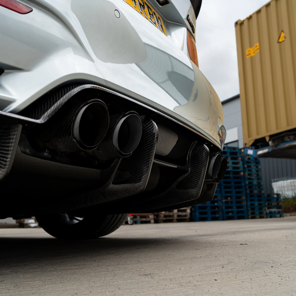 BMW M3/M4 (F80 F82 F83) CARBON FIBRE DIFFUSER - V4 - Image 4