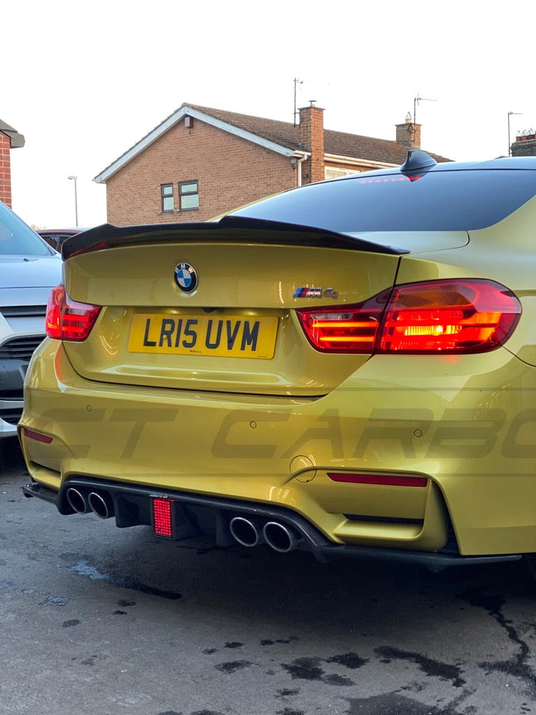 BMW M3/M4 (F80 F82 F83) CARBON FIBRE DIFFUSER WITH DTM LIGHT - V5 - Image 2