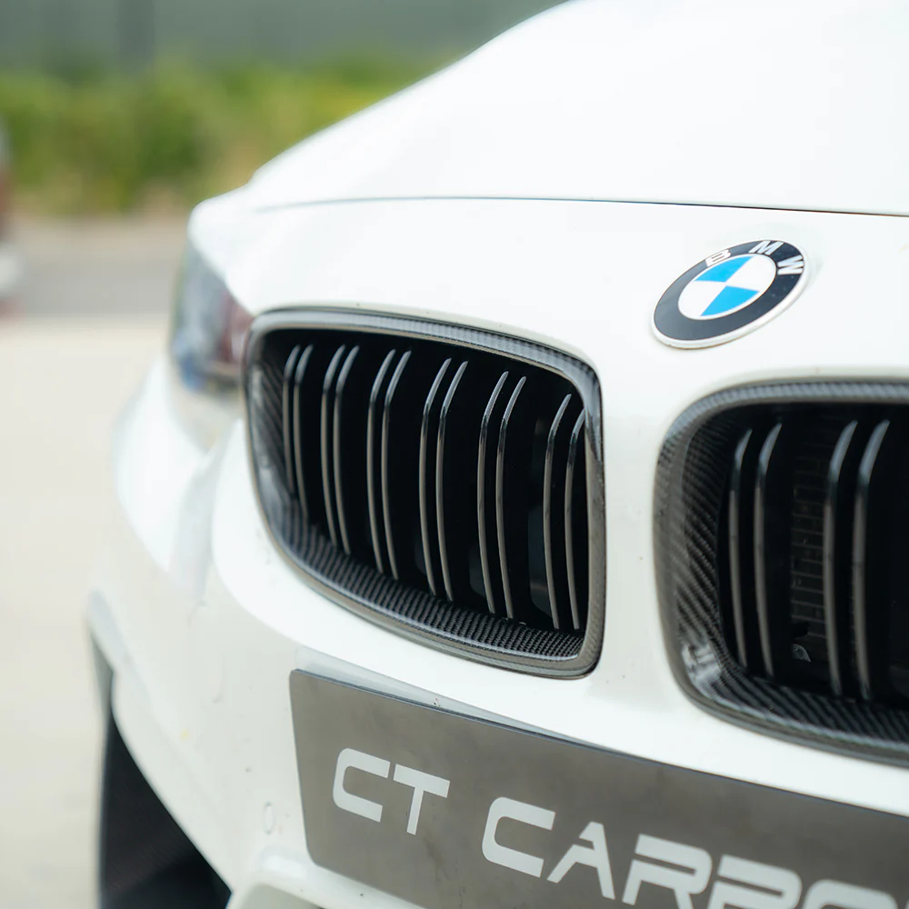 BMW M3/M4 F80/F82/F83 CARBON FIBRE FRONT GRILLES - Image 6