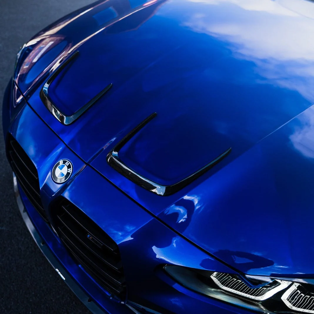 BMW M3/M4 (G80 G81 G82 G83) CARBON FIBRE BONNET HOOD TRIMS - Image 3
