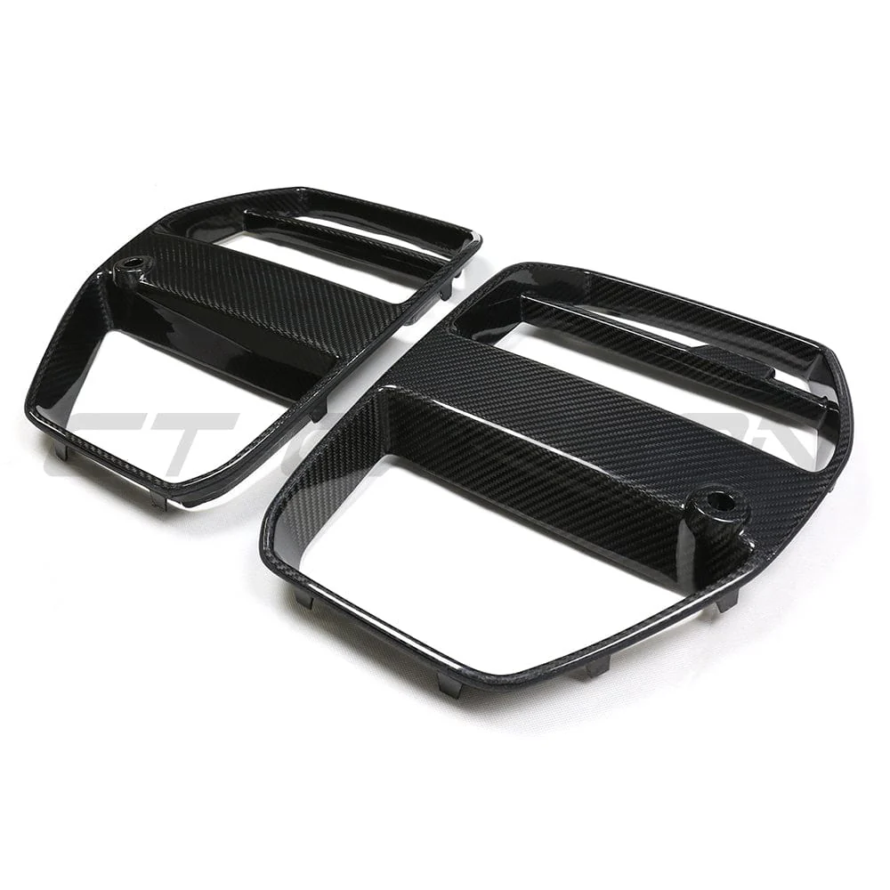 BMW M3/M4 G80/G81/G82/G83 CARBON FIBRE GRILLE - WITH ACC - V1 - Image 9