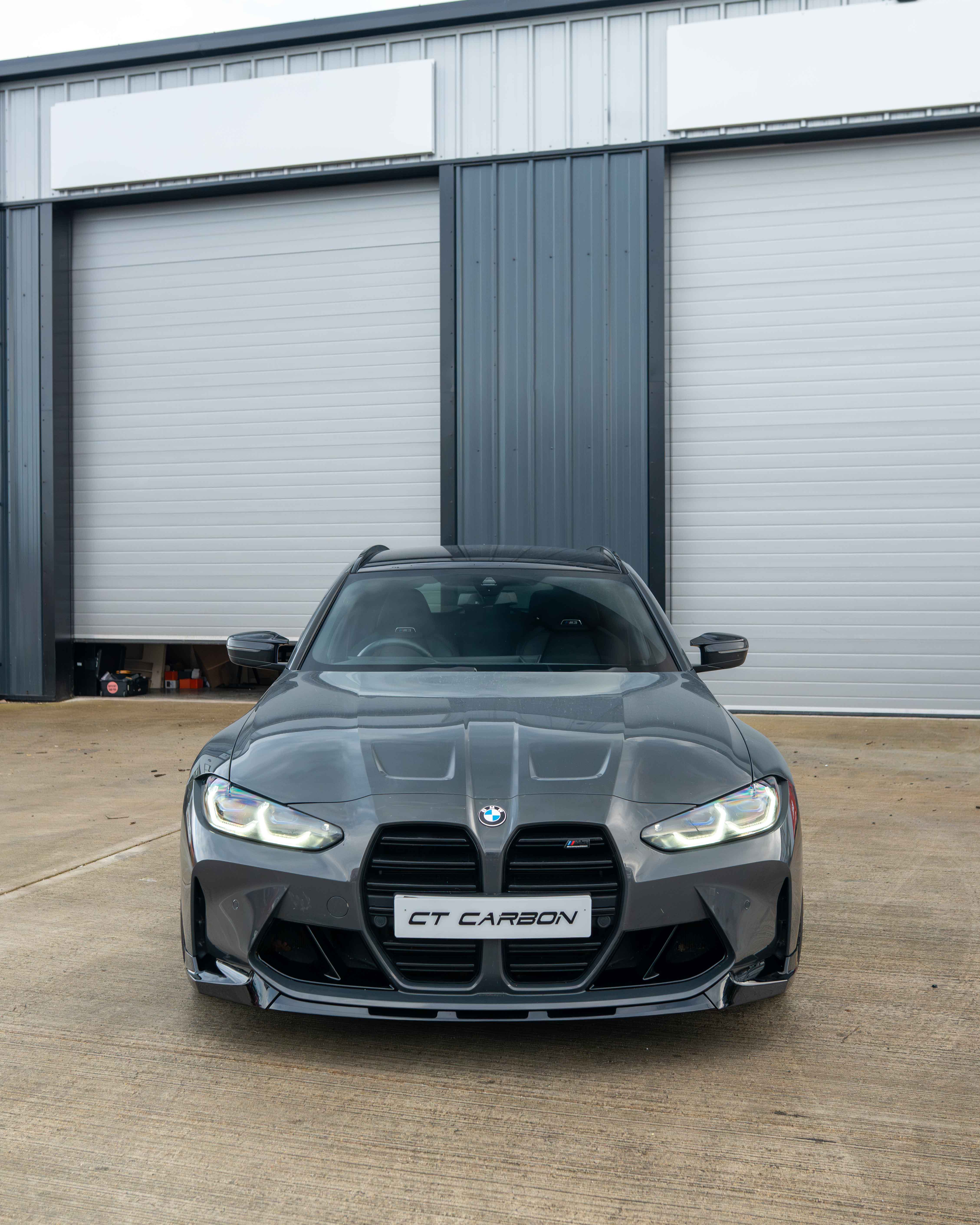 BMW M3 & M4 G80/G81/G82/G83 GLOSS BLACK SPLITTER - V2 - Image 3