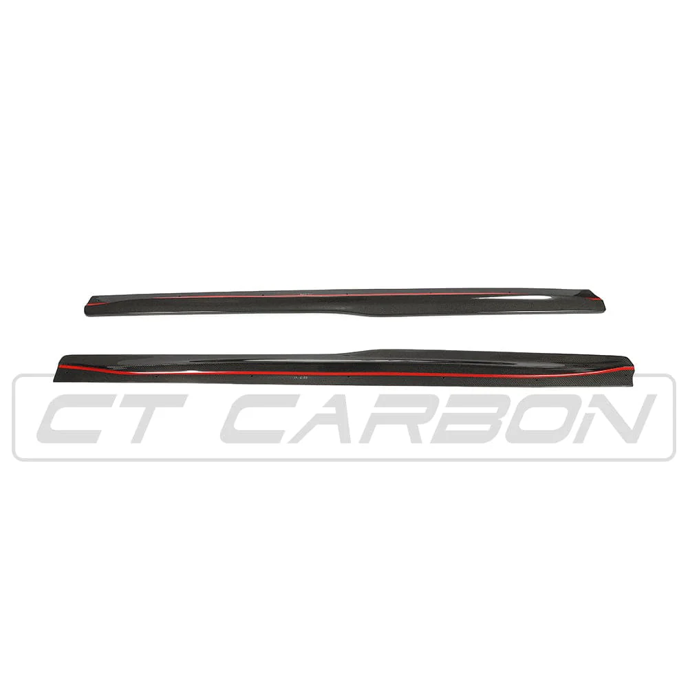 BMW M4 (F82 F83) CARBON FIBRE SIDE SKIRTS - PS STYLE - Image 5