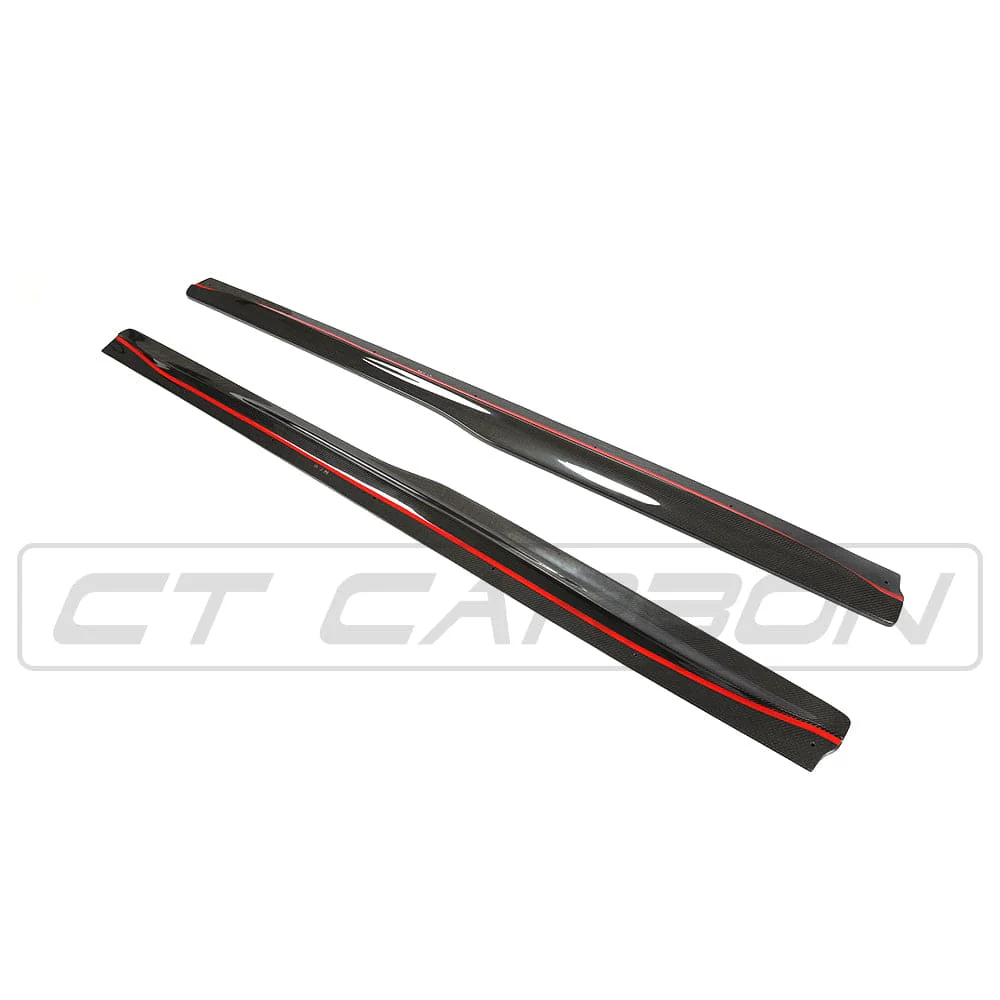 BMW M4 (F82 F83) CARBON FIBRE SIDE SKIRTS - PS STYLE - Image 6