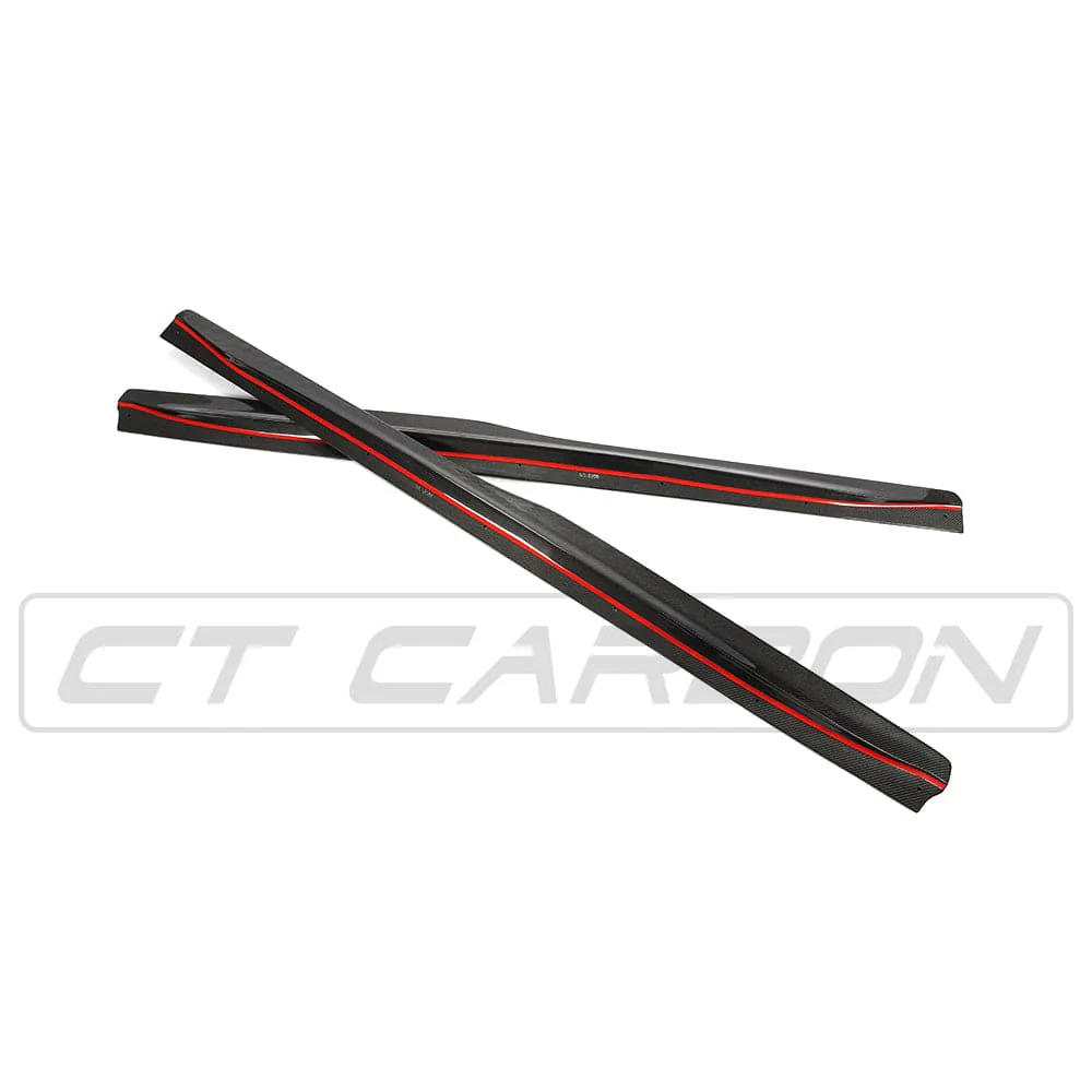 BMW M4 (F82 F83) CARBON FIBRE SIDE SKIRTS - PS STYLE - Image 8