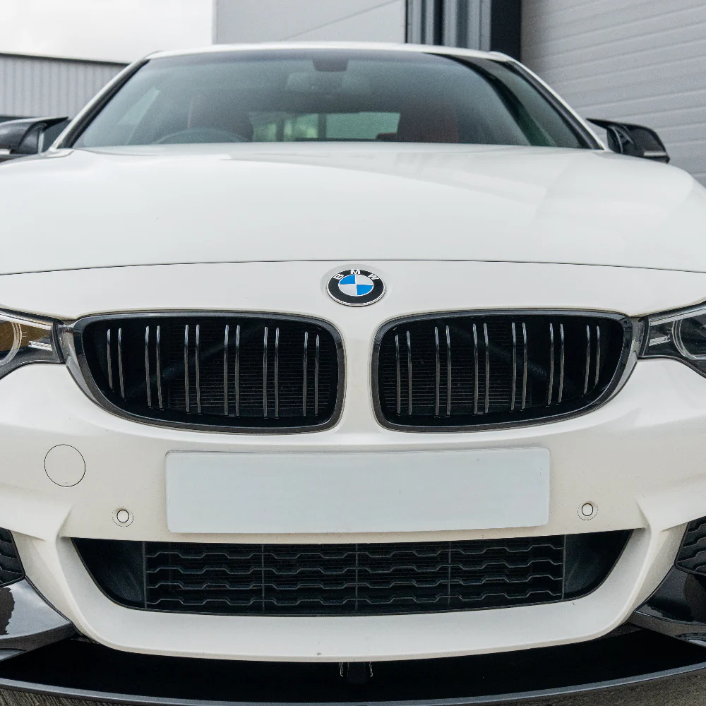 BMW M4 F82 / F83 & F32/F33/F36 4 SERIES DOUBLE SLAT BLACK GRILLES - Image 3
