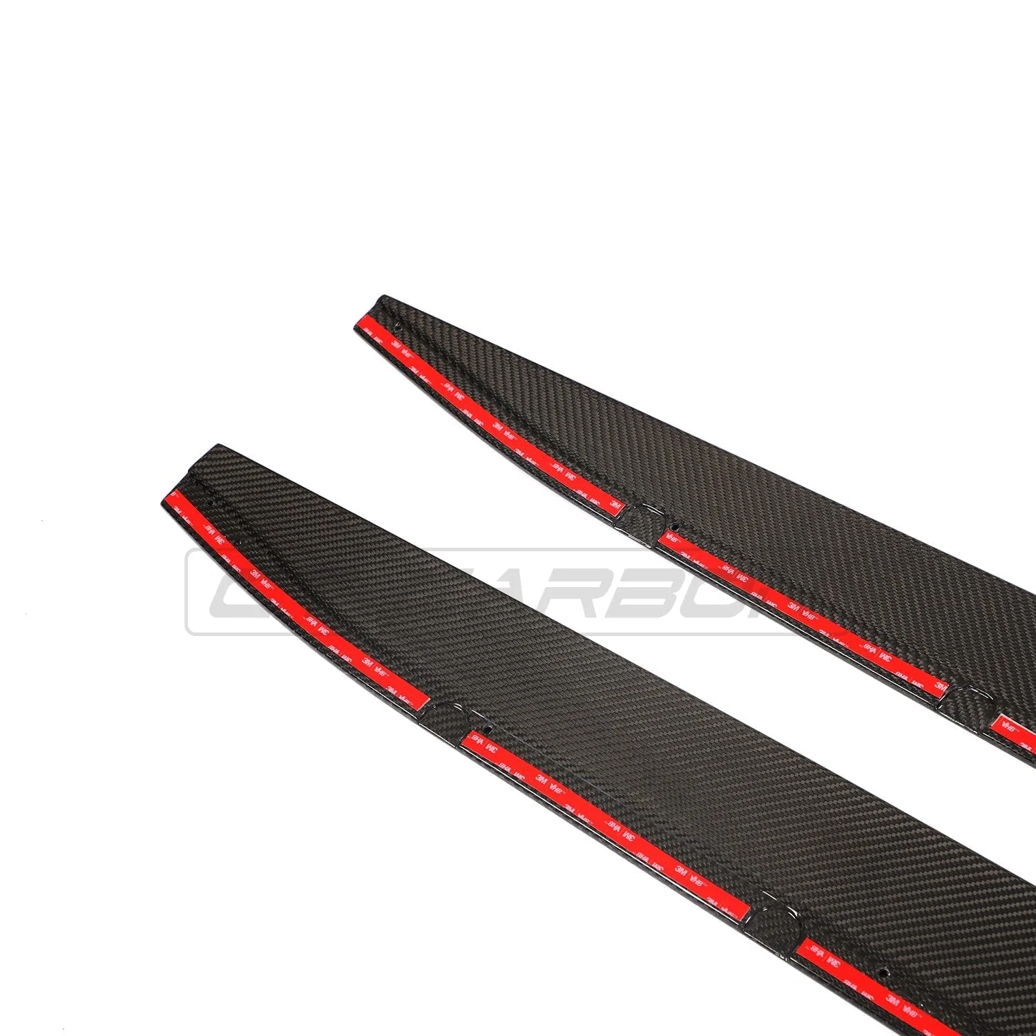 BMW M4 G82/G83 CARBON FIBRE SIDE SKIRT EXTENSIONS V1 - CT DESIGN - Image 11
