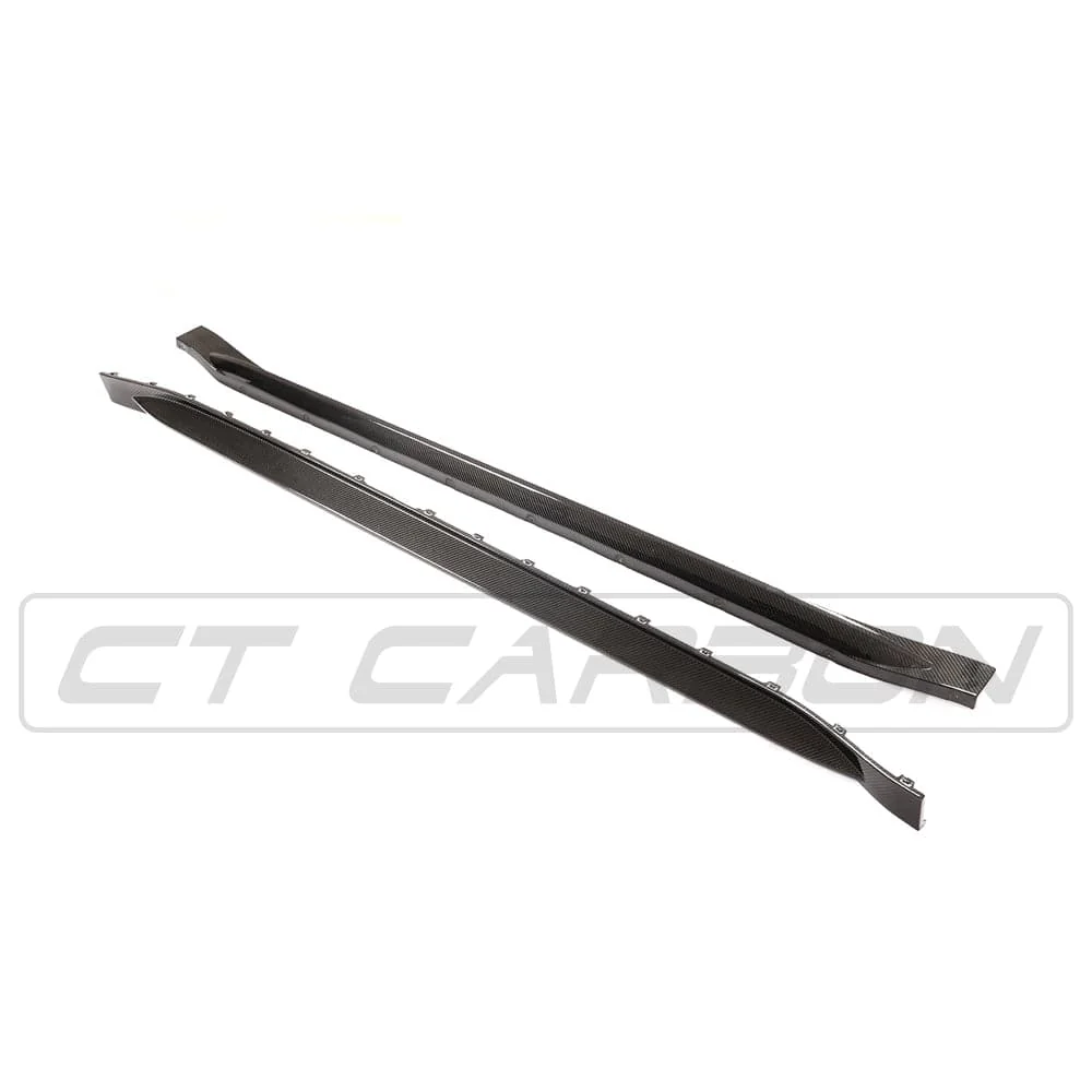 BMW M4 G82/G83 CARBON FIBRE SIDE SKIRT REPLACEMENT V1 - CT DESIGN - Image 11