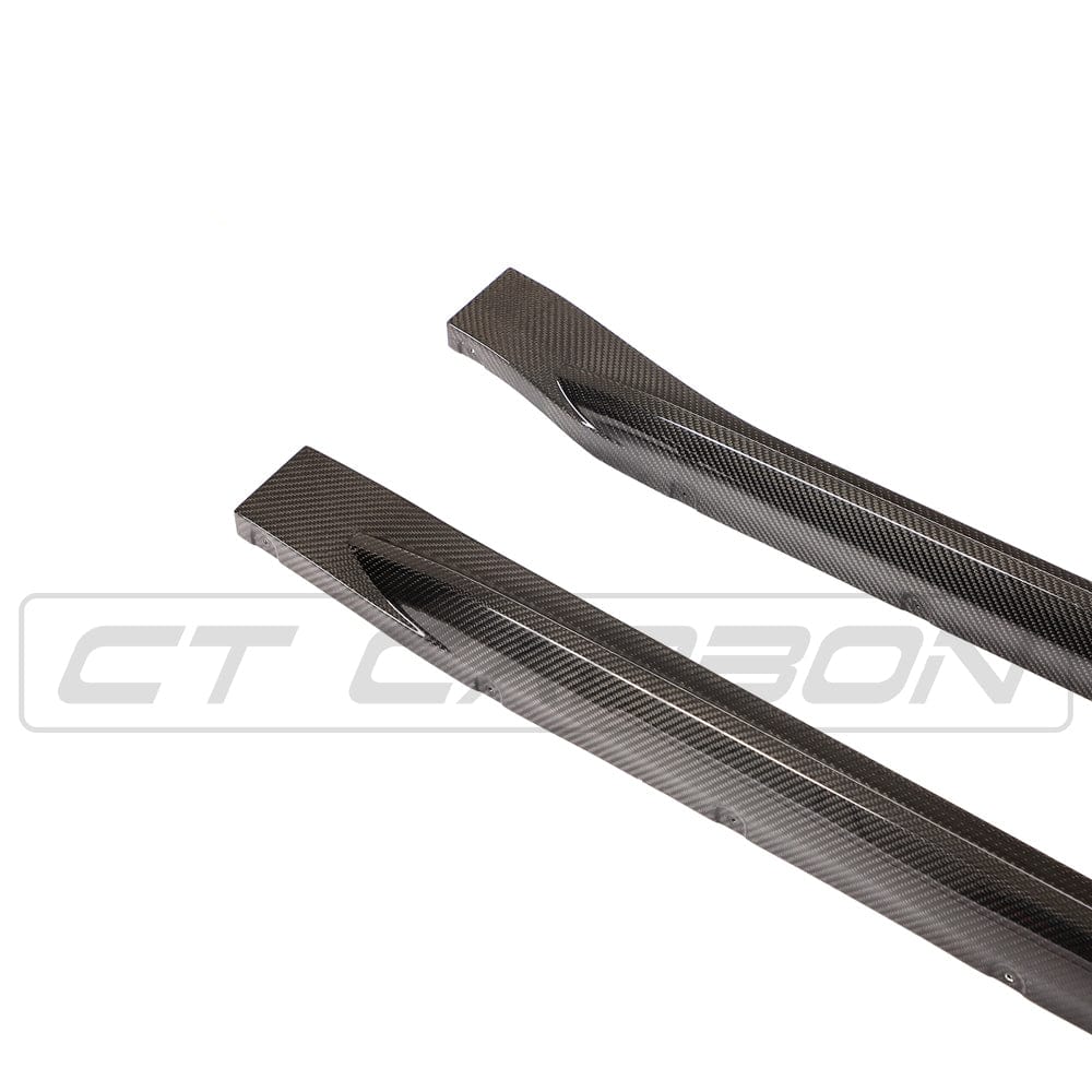 BMW M4 G82/G83 CARBON FIBRE SIDE SKIRT REPLACEMENT V1 - CT DESIGN - Image 13