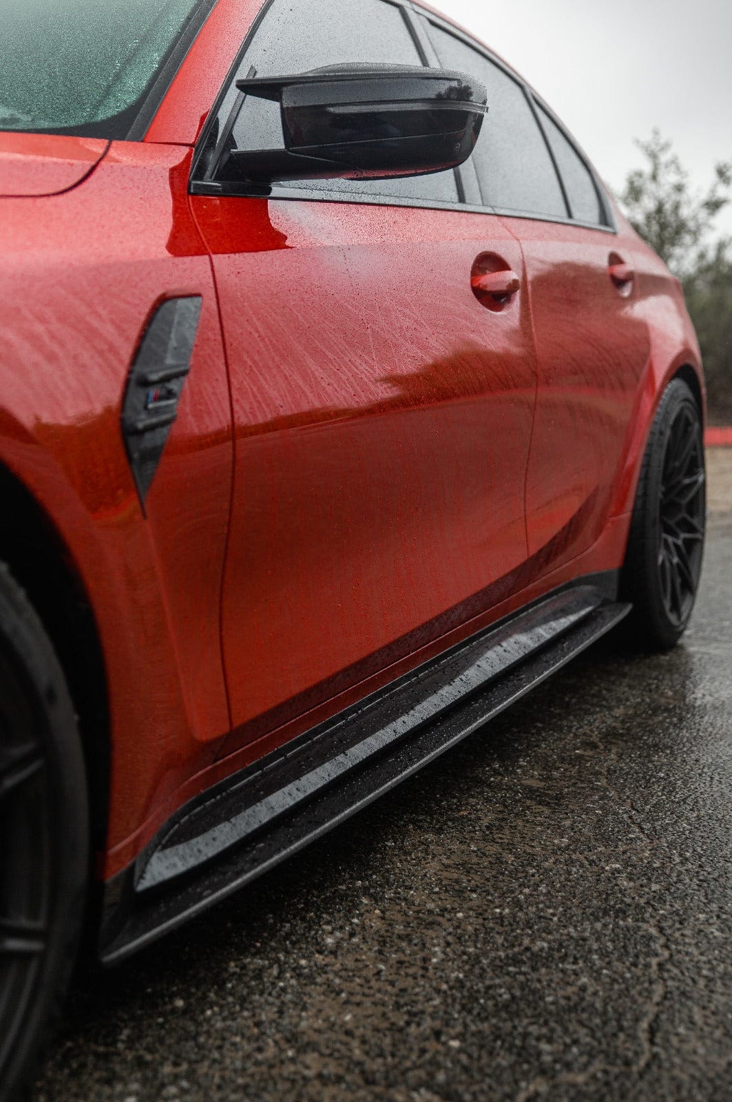 BMW M4 G82/G83 CARBON FIBRE SIDE SKIRT REPLACEMENT V1 - CT DESIGN - Image 3