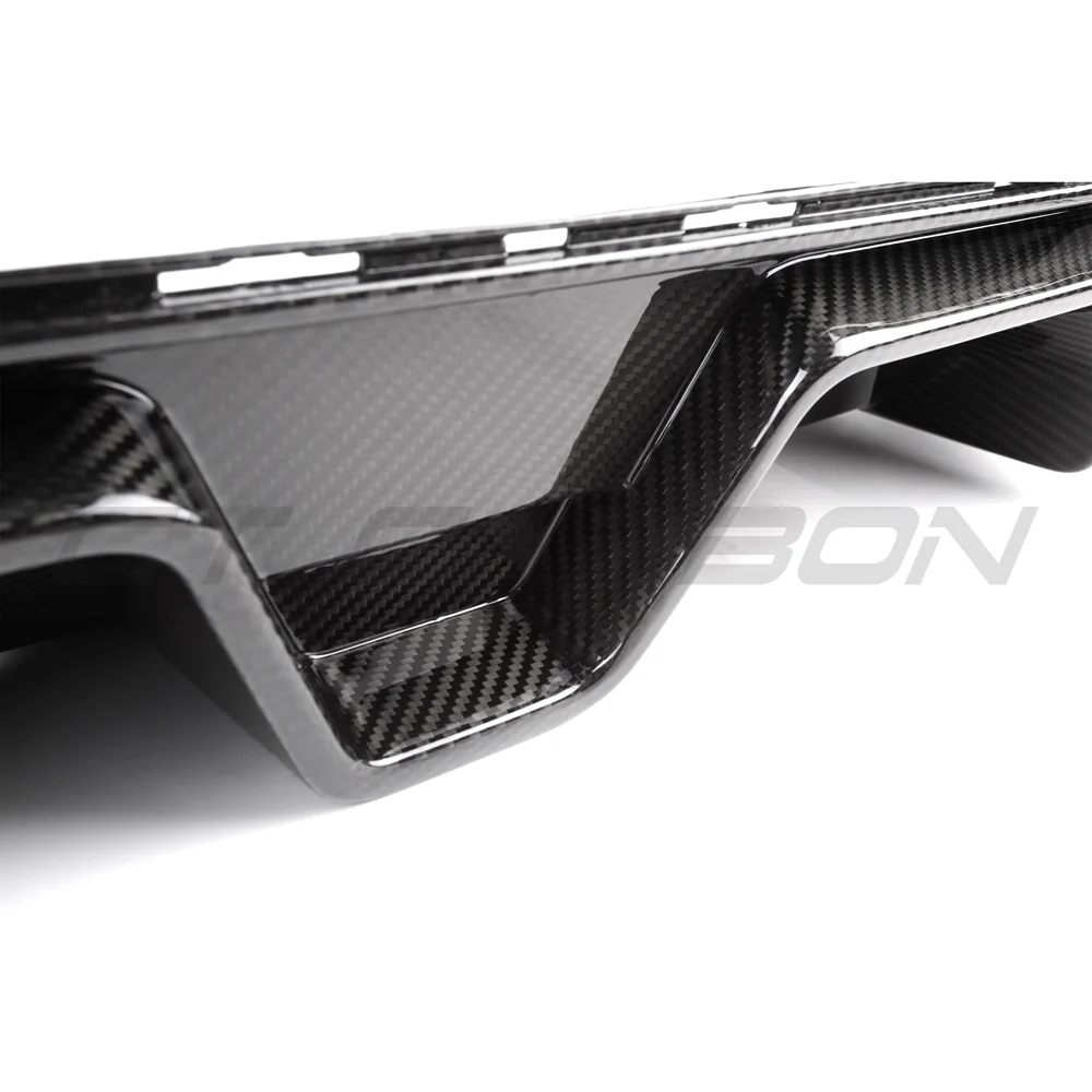 BMW M5 F90 2018-2024 PRE PREG CARBON FIBRE DIFFUSER - V3 - Image 5
