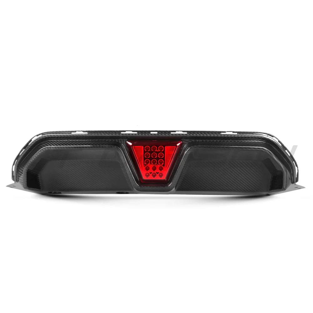 BMW M5 F90 2018-2024 PRE PREG CARBON FIBRE DIFFUSER WITH LED - V4 - Image 5