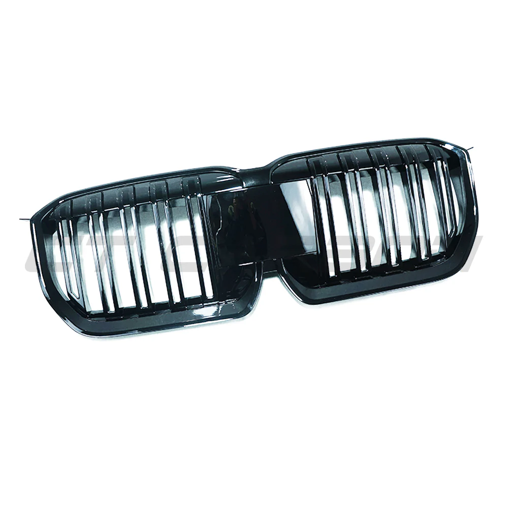 BMW U11 X1 2023+ GLOSS BLACK DOUBLE SLAT GRILLE - Image 3