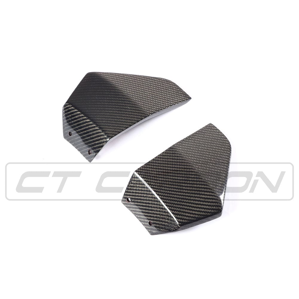 BMW X3 G01 2017-2021 PRE LCI CARBON FIBRE CORNER SPLITTERS - Image 4