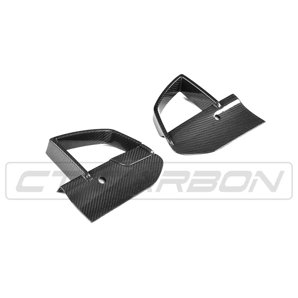 BMW X3 G01 CARBON FIBRE FRONT BUMPER VENT TRIMS - Image 5