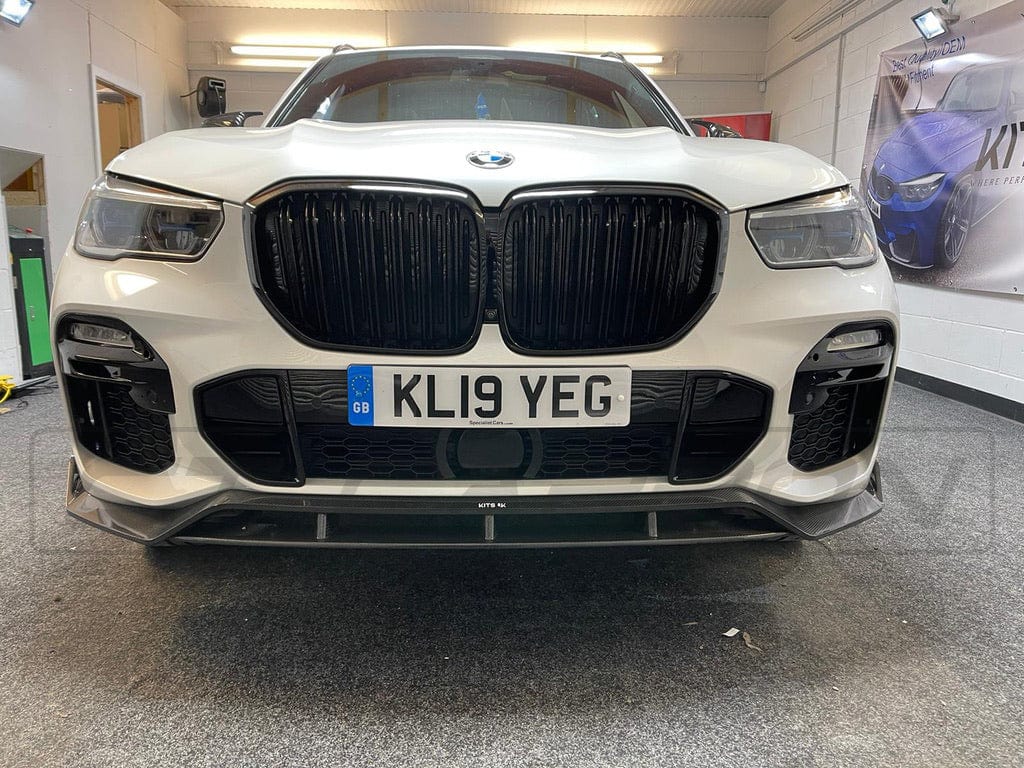 BMW X5 G05 PRE LCI CARBON FIBRE SPLITTER - CT DESIGN - Image 6