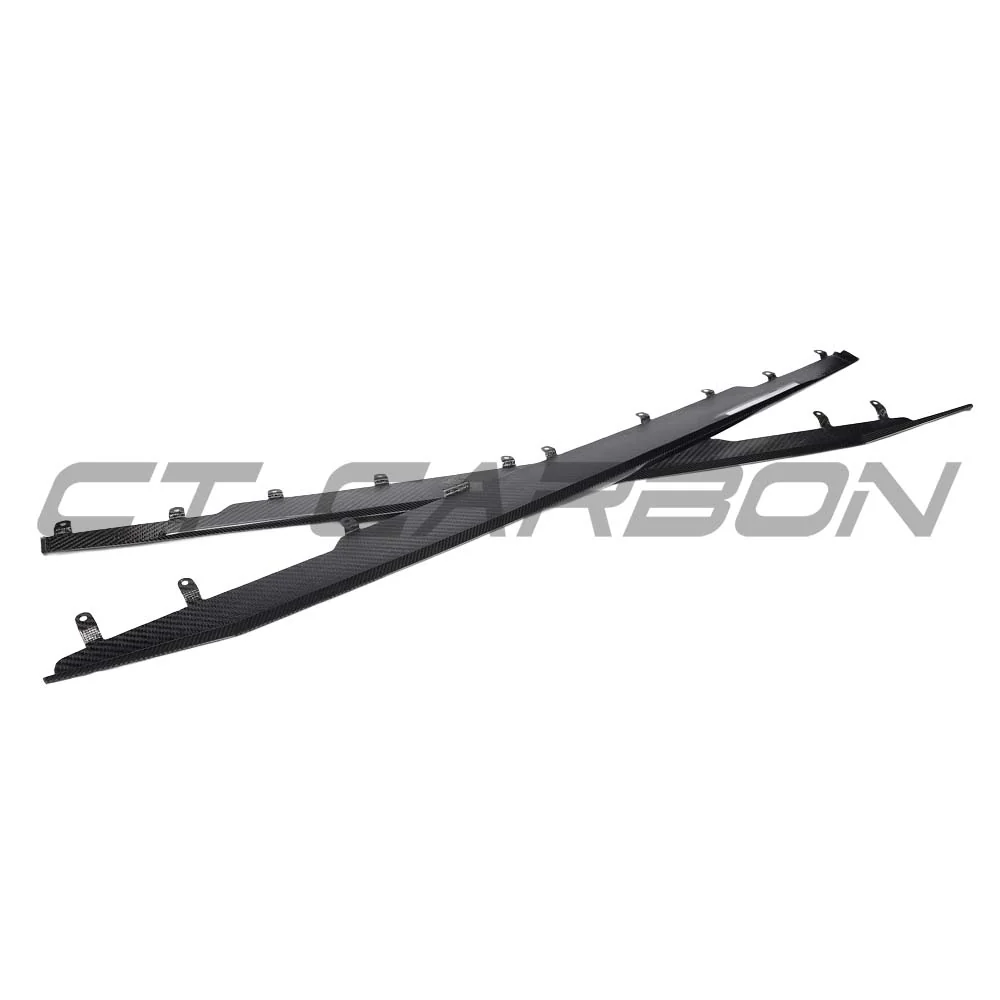BMW X5/X5M & X6/X6M 2020+ CARBON FIBRE SIDE SKIRTS - Image 8
