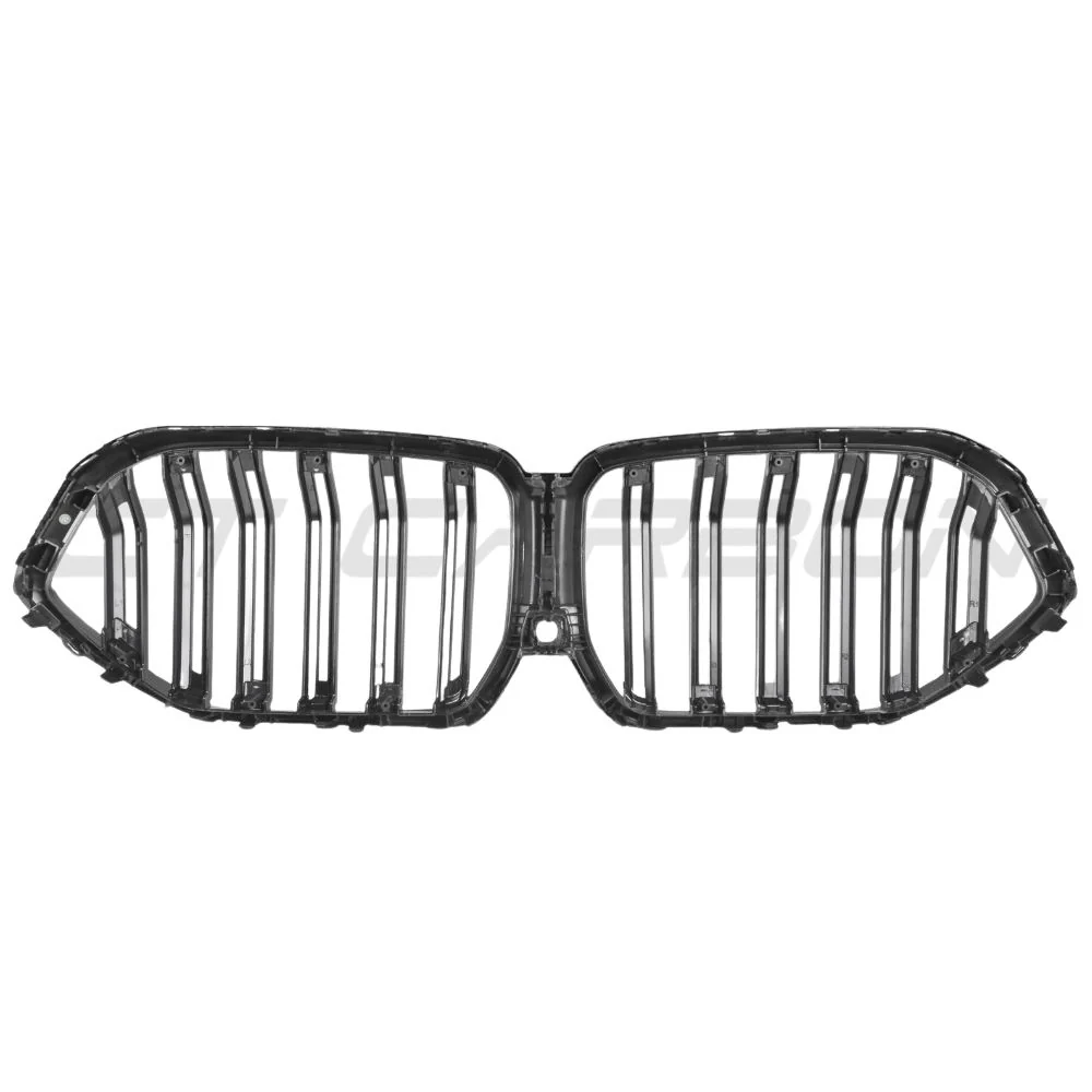 BMW X6 G06 2023+ LCI DOUBLE SLAT PRE PREG CARBON FIBRE GRILLE - Image 5