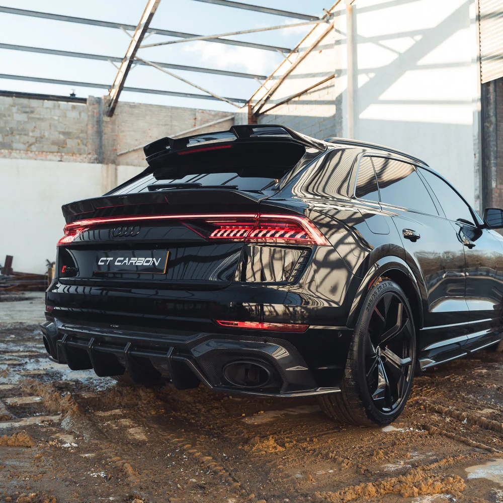 AUDI RSQ8 2020+ CARBON FIBRE ROOF SPOILER - CT DESIGN - Image 3