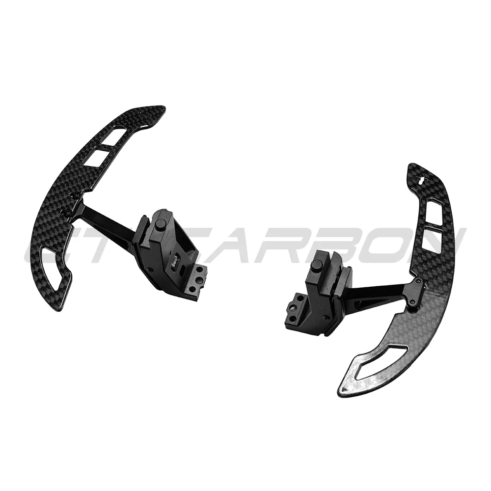 PORSCHE 911/CAYMAN/BOXSTER/CAYENNE/MACAN 2017+ MAGNETIC CARBON FIBRE PADDLES - Image 3