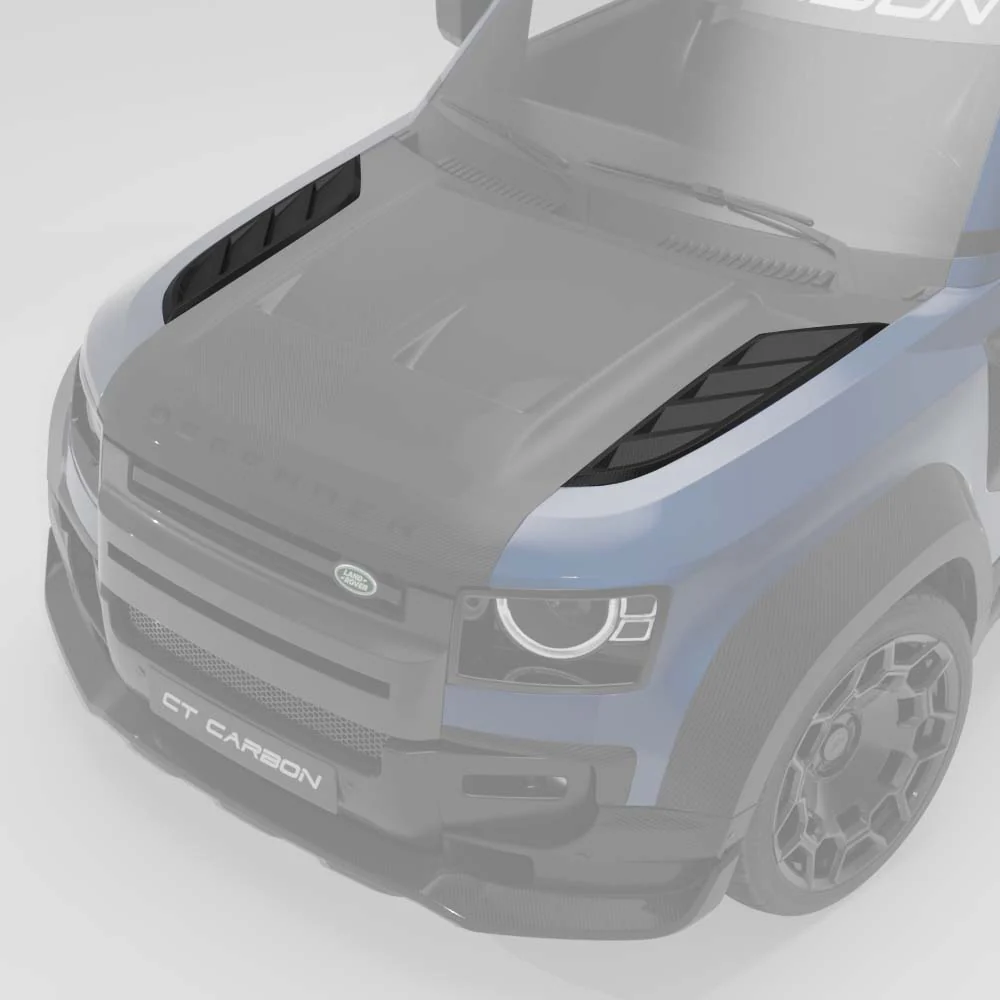 DEFENDER 90 L663 2020+ FULL CARBON FIBRE WIDE ARCH KIT - V2 - CT DESIGN - Image 5