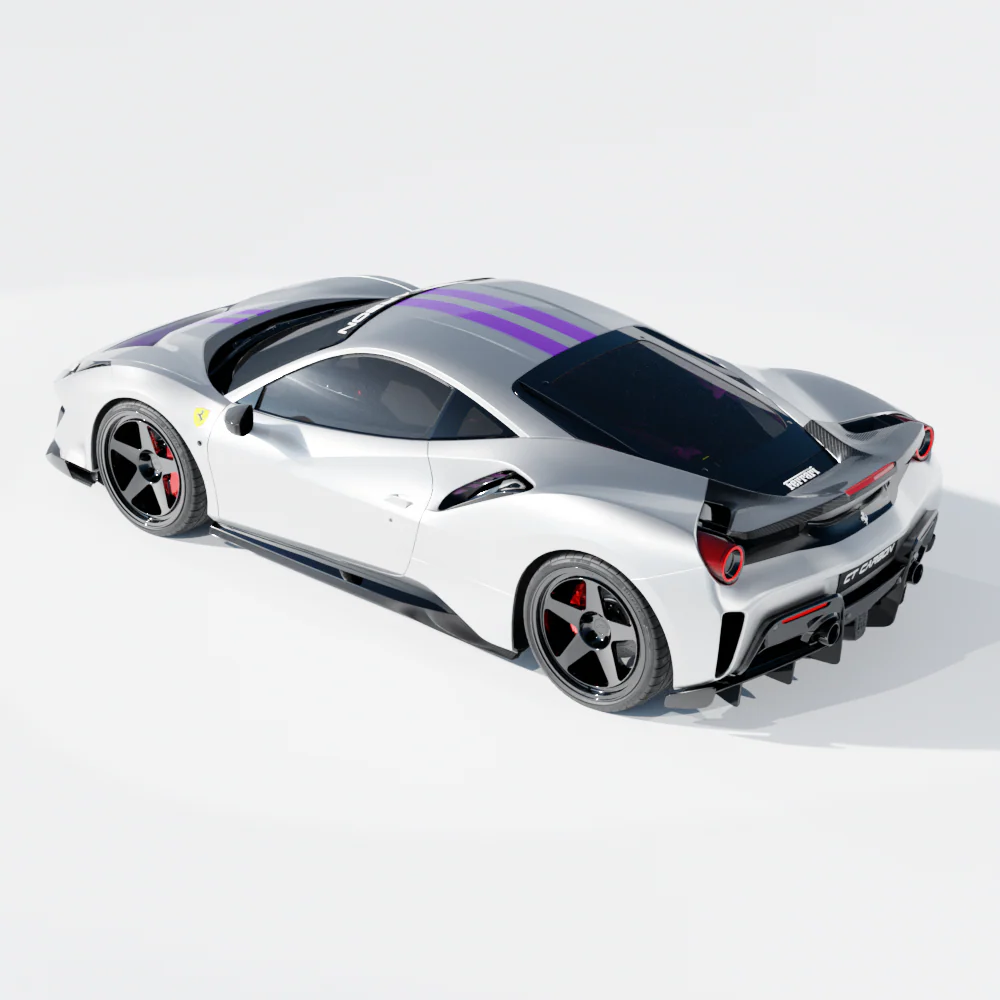 FERRARI 488 PISTA CARBON FIBRE KIT - CT DESIGN - Image 10