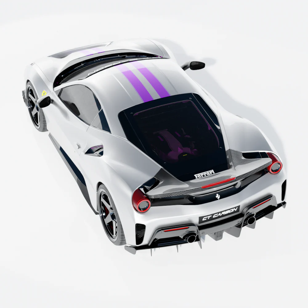 FERRARI 488 PISTA CARBON FIBRE KIT - CT DESIGN - Image 11