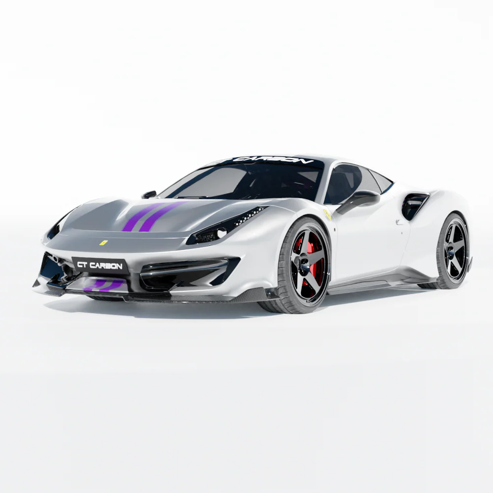 FERRARI 488 PISTA CARBON FIBRE KIT - CT DESIGN - Image 22