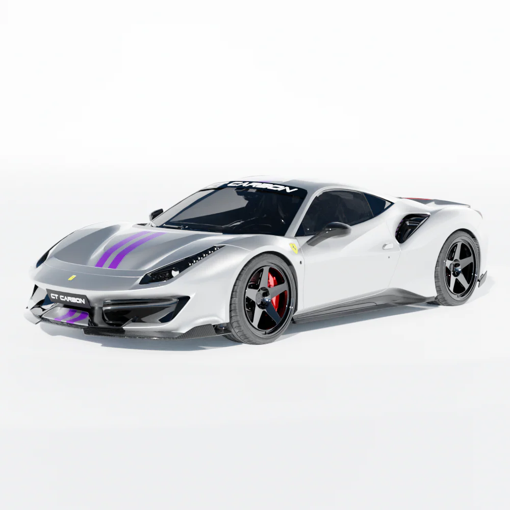 FERRARI 488 PISTA CARBON FIBRE KIT - CT DESIGN - Image 23