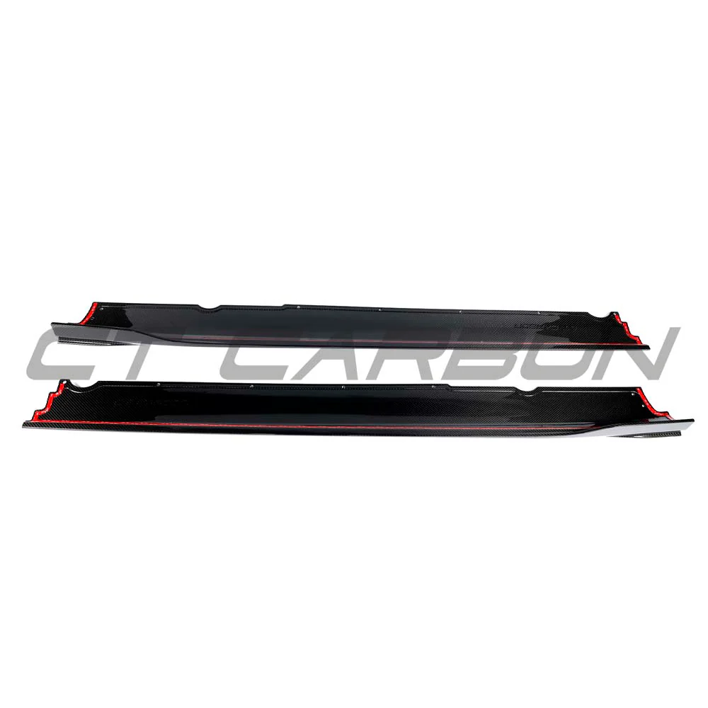LAMBORGHINI HURACAN EVO 2019-2023 CARBON FIBRE SIDE SKIRTS - CT DESIGN - Image 14