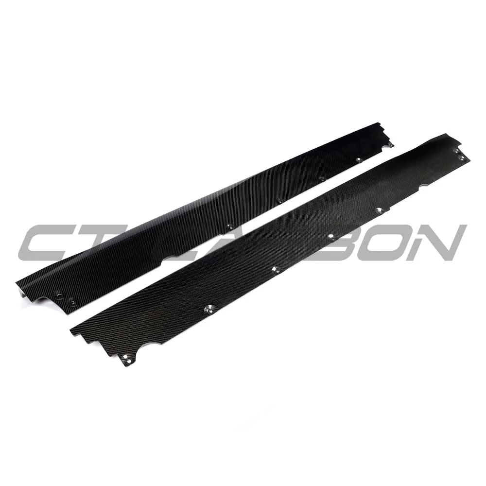 LAMBORGHINI HURACAN EVO 2019-2023 CARBON FIBRE SIDE SKIRTS - CT DESIGN - Image 16