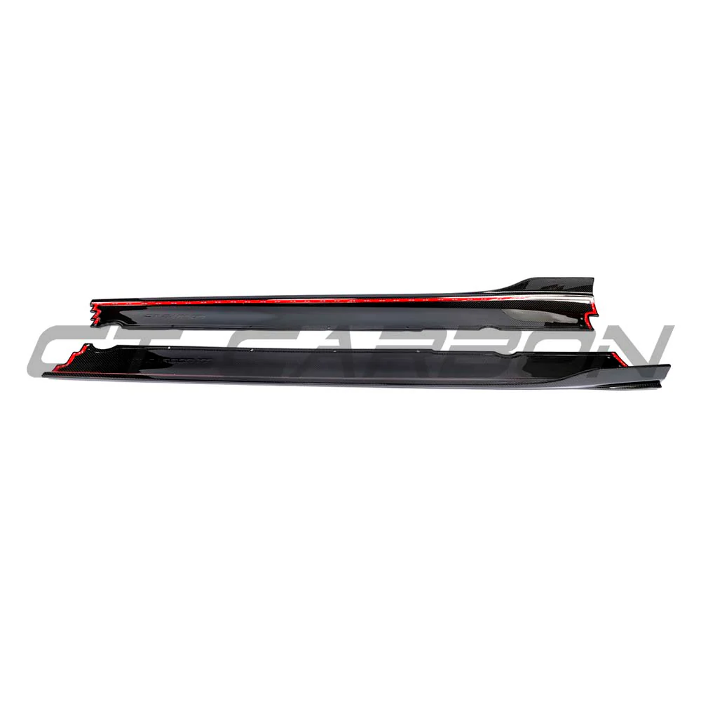 LAMBORGHINI HURACAN EVO 2019-2023 CARBON FIBRE SIDE SKIRTS - CT DESIGN - Image 8