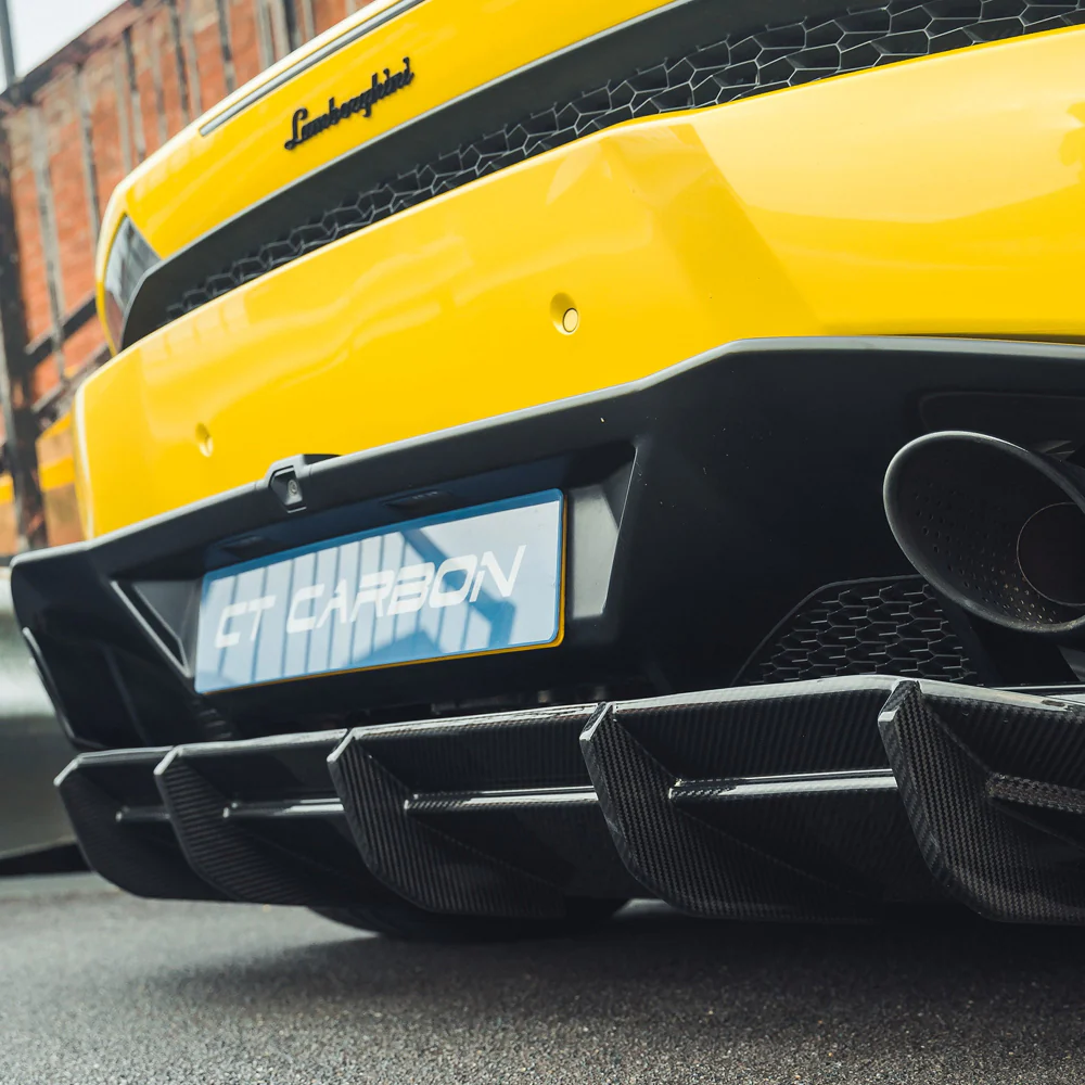 LAMBORGHINI HURACAN LP-610 CARBON FIBRE DIFFUSER - CT DESIGN - Image 3