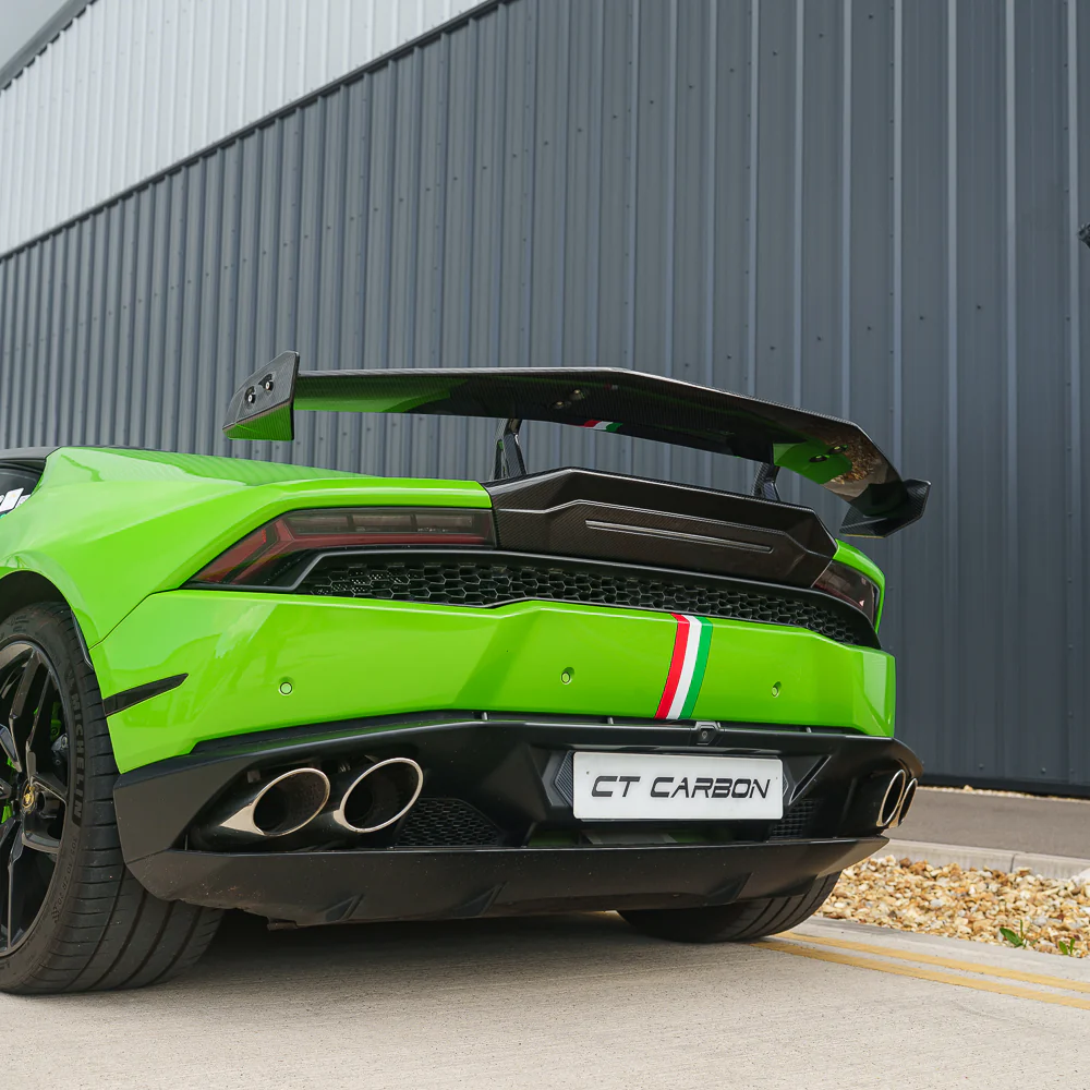 LAMBORGHINI HURACAN LP-580/LP-610 & EVO CARBON FIBRE SPOILER/WING - CT DESIGN - Image 3