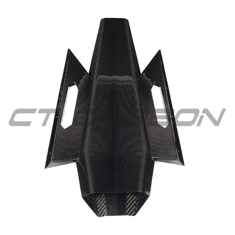 LAMBORGHINI REVUELTO CARBON FIBRE ENGINE COVER & ROOF SCOOP - CT DESIGN - Image 12