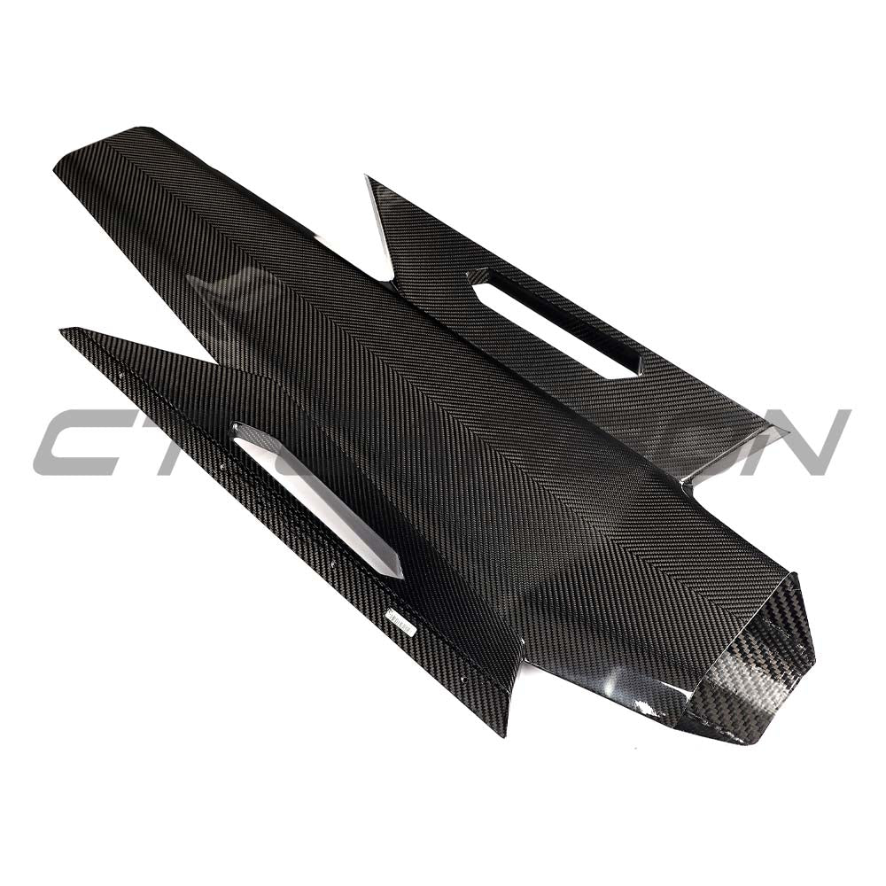 LAMBORGHINI REVUELTO CARBON FIBRE ENGINE COVER & ROOF SCOOP - CT DESIGN - Image 13
