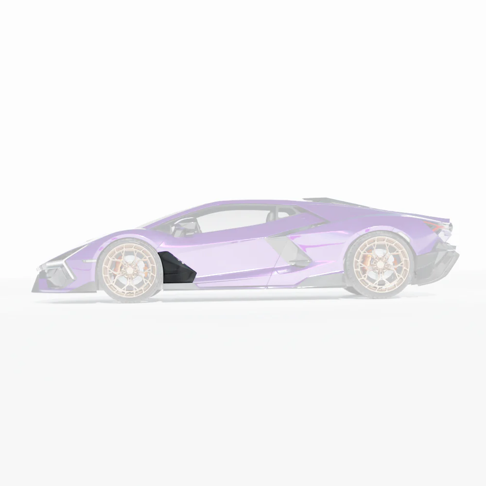 LAMBORGHINI REVUELTO MATTE CARBON FIBRE DOOR TRIM - CT DESIGN - Image 2