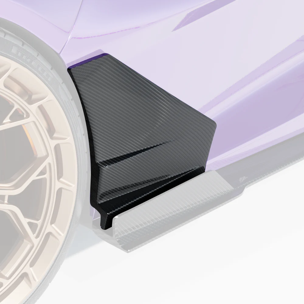LAMBORGHINI REVUELTO MATTE CARBON FIBRE DOOR TRIM - CT DESIGN - Image 3