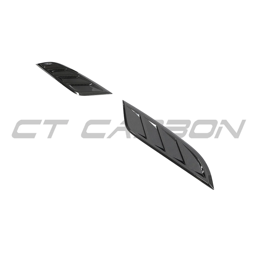 LAND ROVER DEFENDER L663 90/110/130 CARBON FIBRE BONNET/HOOD VENTS - CT DESIGN - Image 5