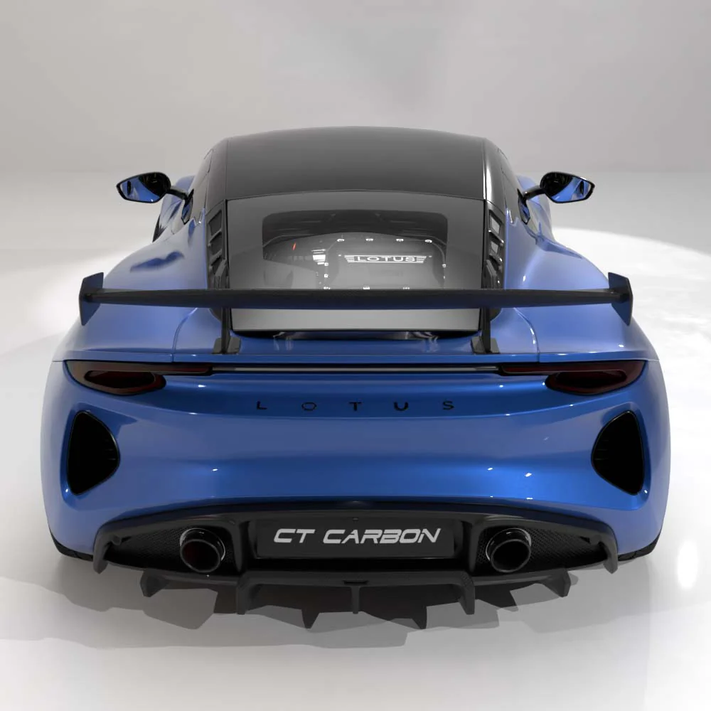 LOTUS EMIRA 2022+ CARBON FIBRE SWAN NECK WING - CT DESIGN - Image 13