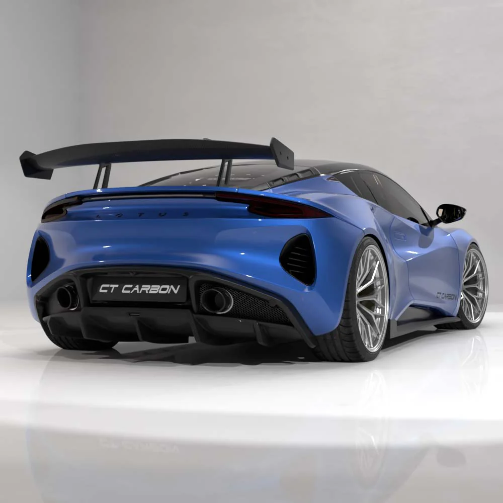 LOTUS EMIRA 2022+ CARBON FIBRE SWAN NECK WING - CT DESIGN - Image 9