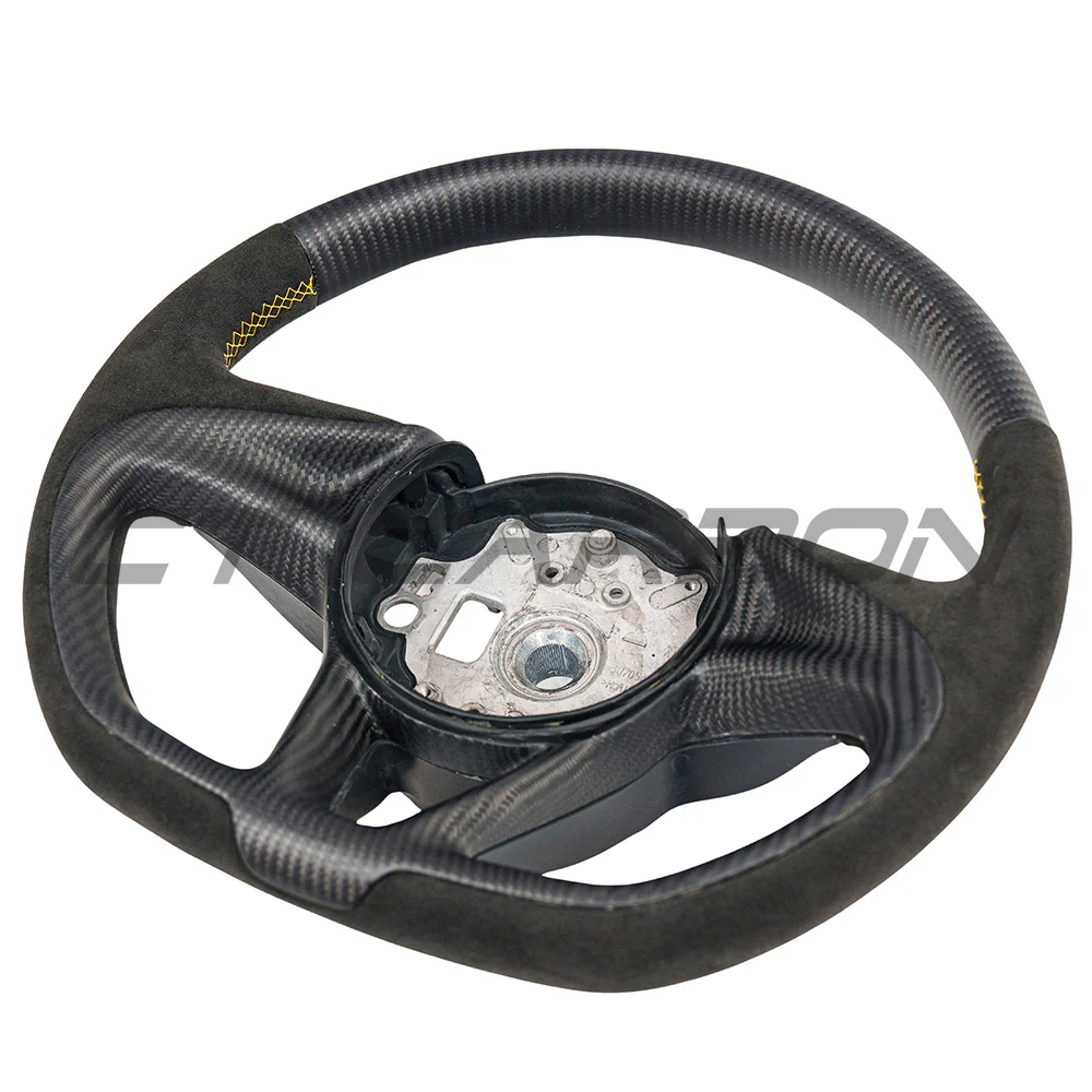MCLAREN CARBON FIBRE & ALCANTARA CUSTOM STEERING WHEEL - Image 2