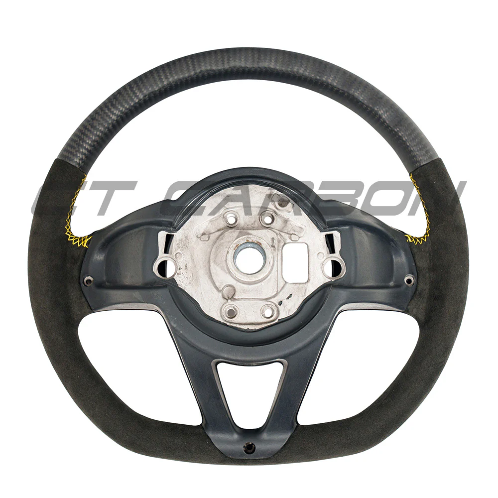 MCLAREN CARBON FIBRE & ALCANTARA CUSTOM STEERING WHEEL - Image 4