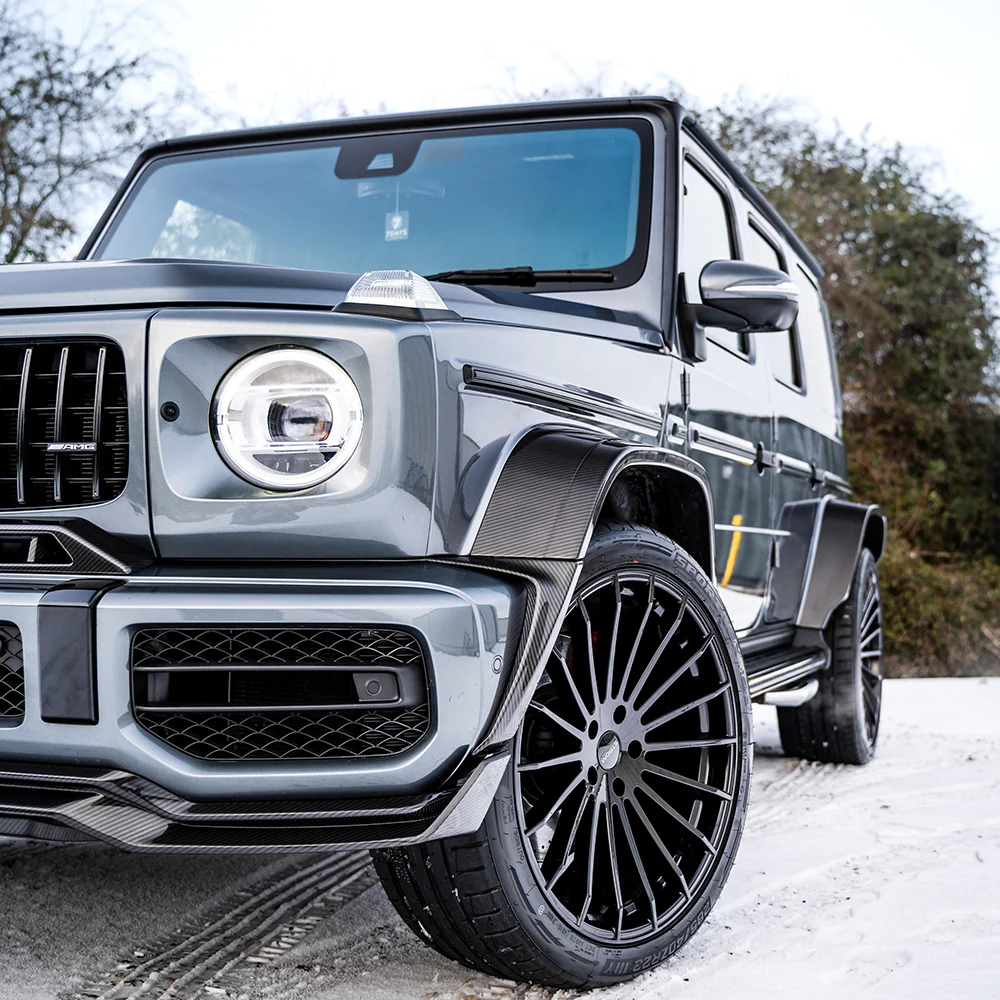 MERCEDES-BENZ 2018-2024 W463 G63 FULL CARBON FIBRE WIDE ARCH KIT V1 - CT DESIGN - Image 2