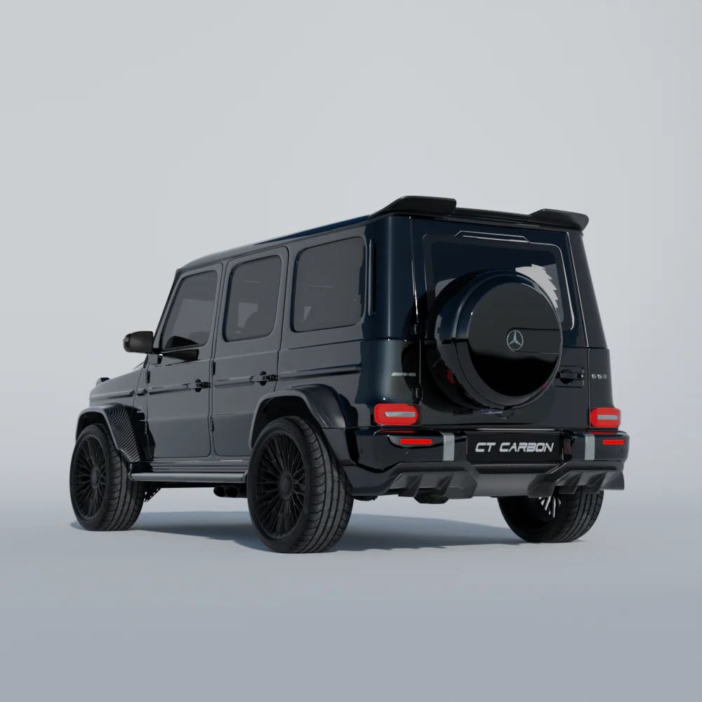 MERCEDES-BENZ 2018-2024 W463 G63 FULL CARBON FIBRE WIDE ARCH KIT V2 - CT DESIGN - Image 6