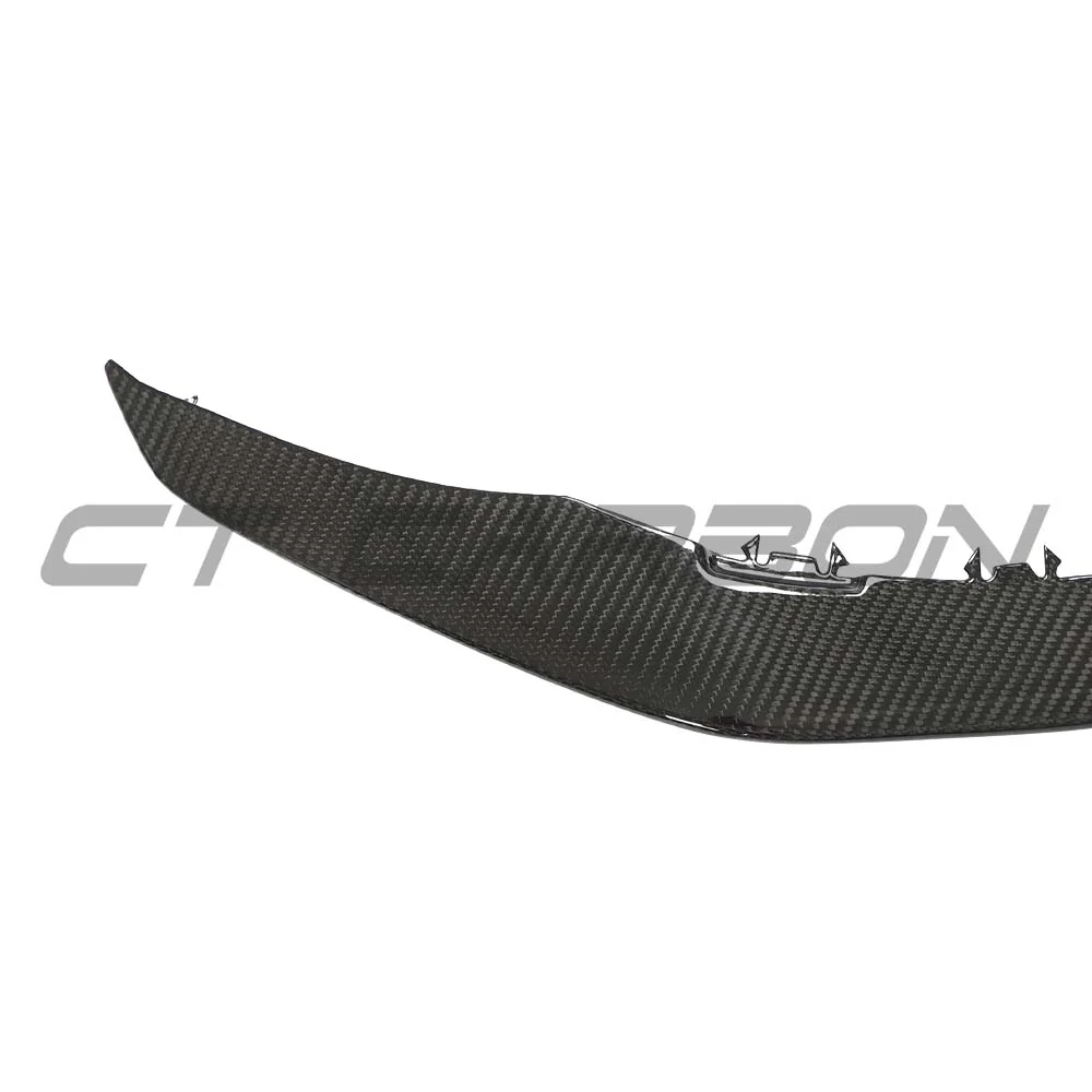 MERCEDES C-CLASS & C43 2020-2021 FACELIFT DRY CARBON FIBRE SPLITTER - V4 - Image 11