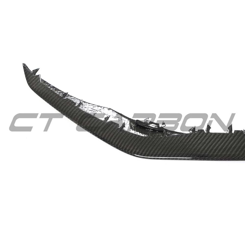 MERCEDES C-CLASS & C43 2020-2021 FACELIFT DRY CARBON FIBRE SPLITTER - V4 - Image 4